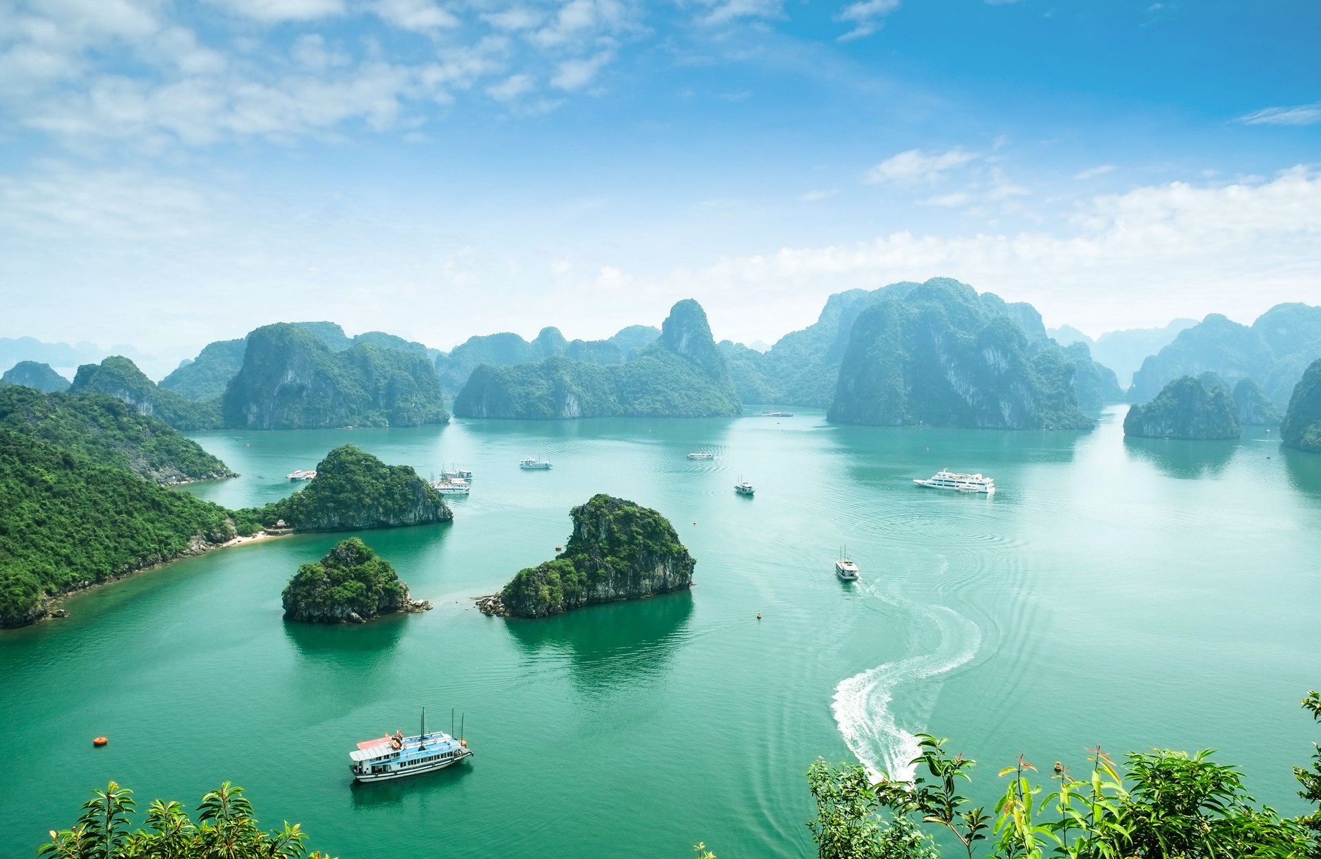 Halong Bay, Vietnam.